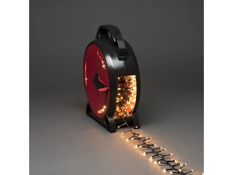 Konstsmide 3850-800, 1200 Lampe( r), LED, Ravfarvet, 2200 K, 1 lm, Indendørs/udendørs