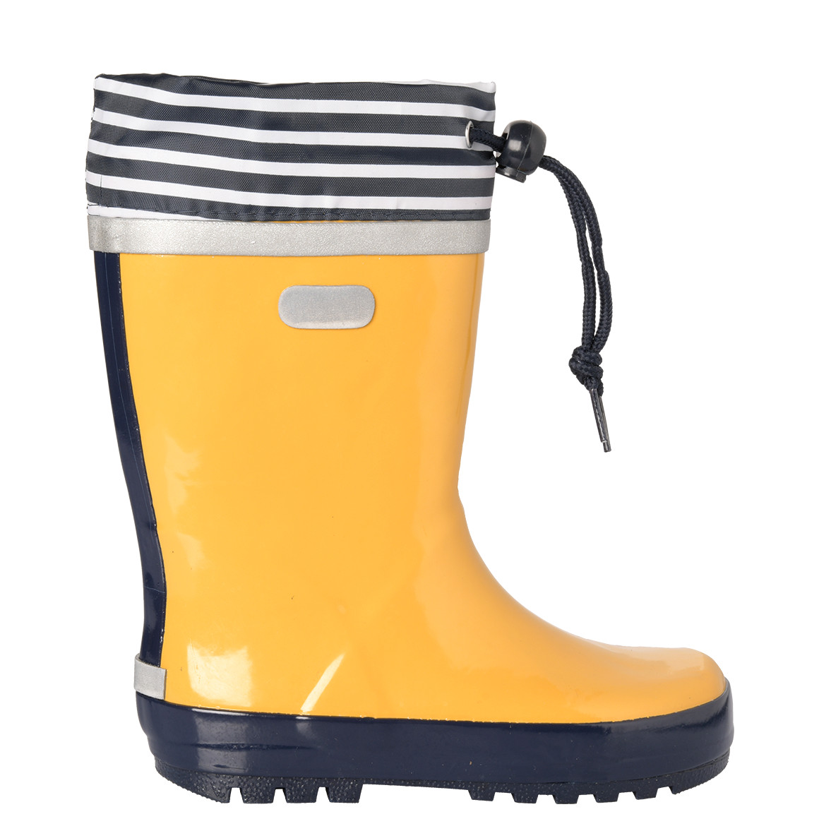 Topolino Kinder Gummistiefel mit Tunnelzug gelb