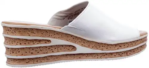 44.650.21 Gabor wit - maat 9.5 slipper wit - maat 9.5 Calandschoen