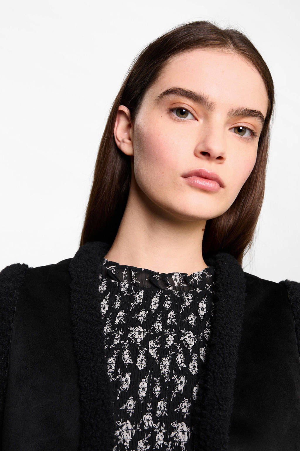 MANGO TEEN gilet zwart