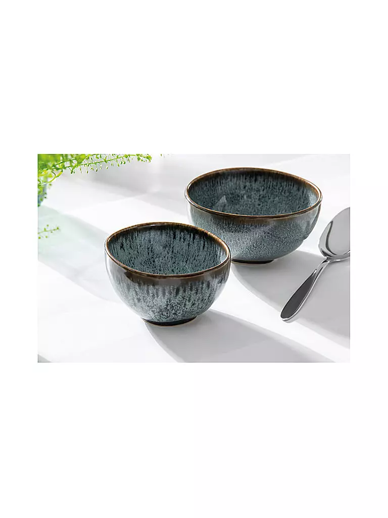 LIKE BY VILLEROY & BOCH Suppenbol 13x13x6,5cm Lave Glace hellblau
