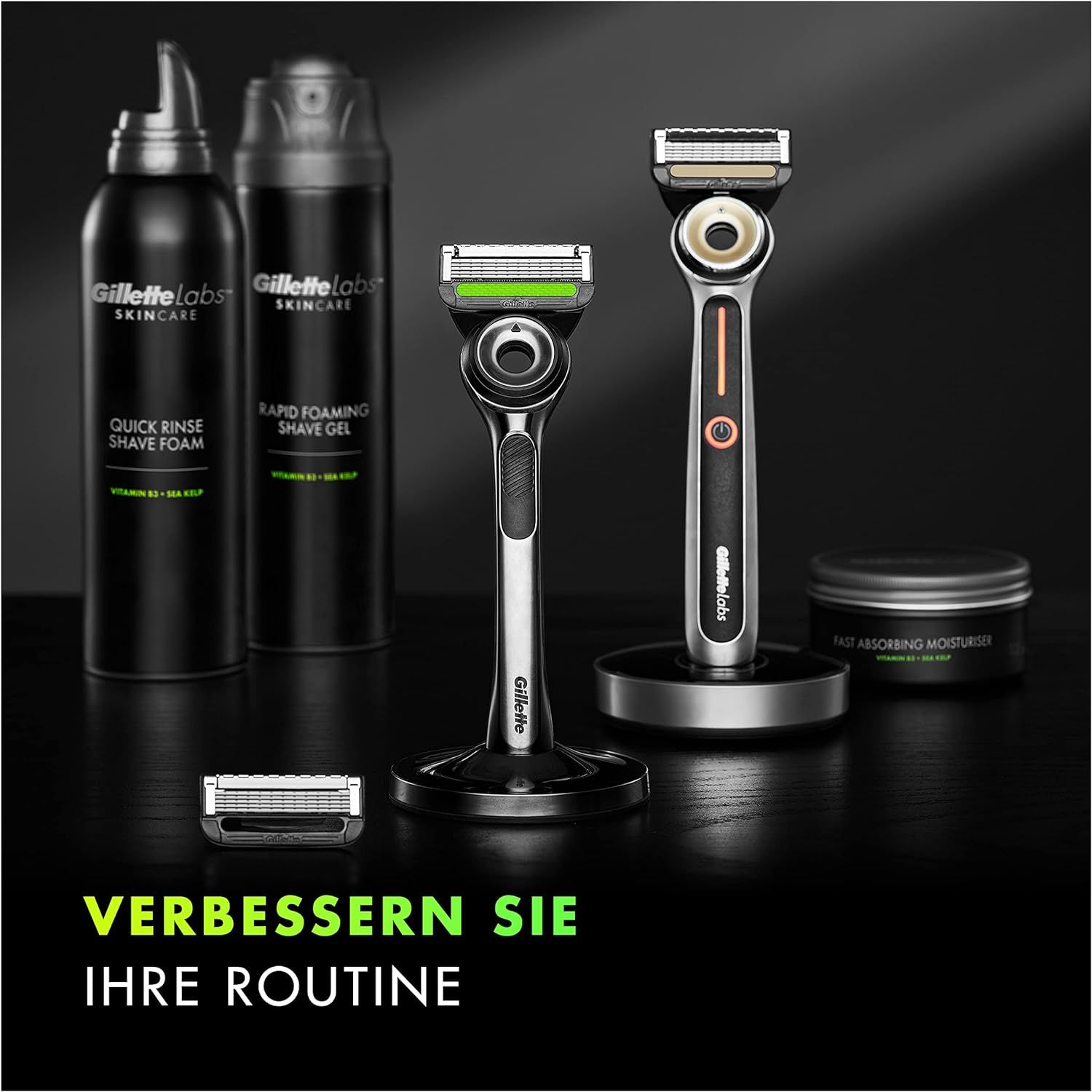 Gillette Labs Systemklingen 4er Nassrasierer Rasierer Klinge