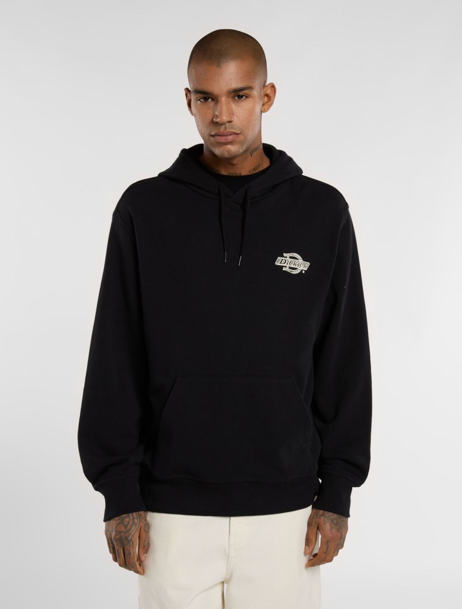 Dickies Wood Logo Hoodie Black
