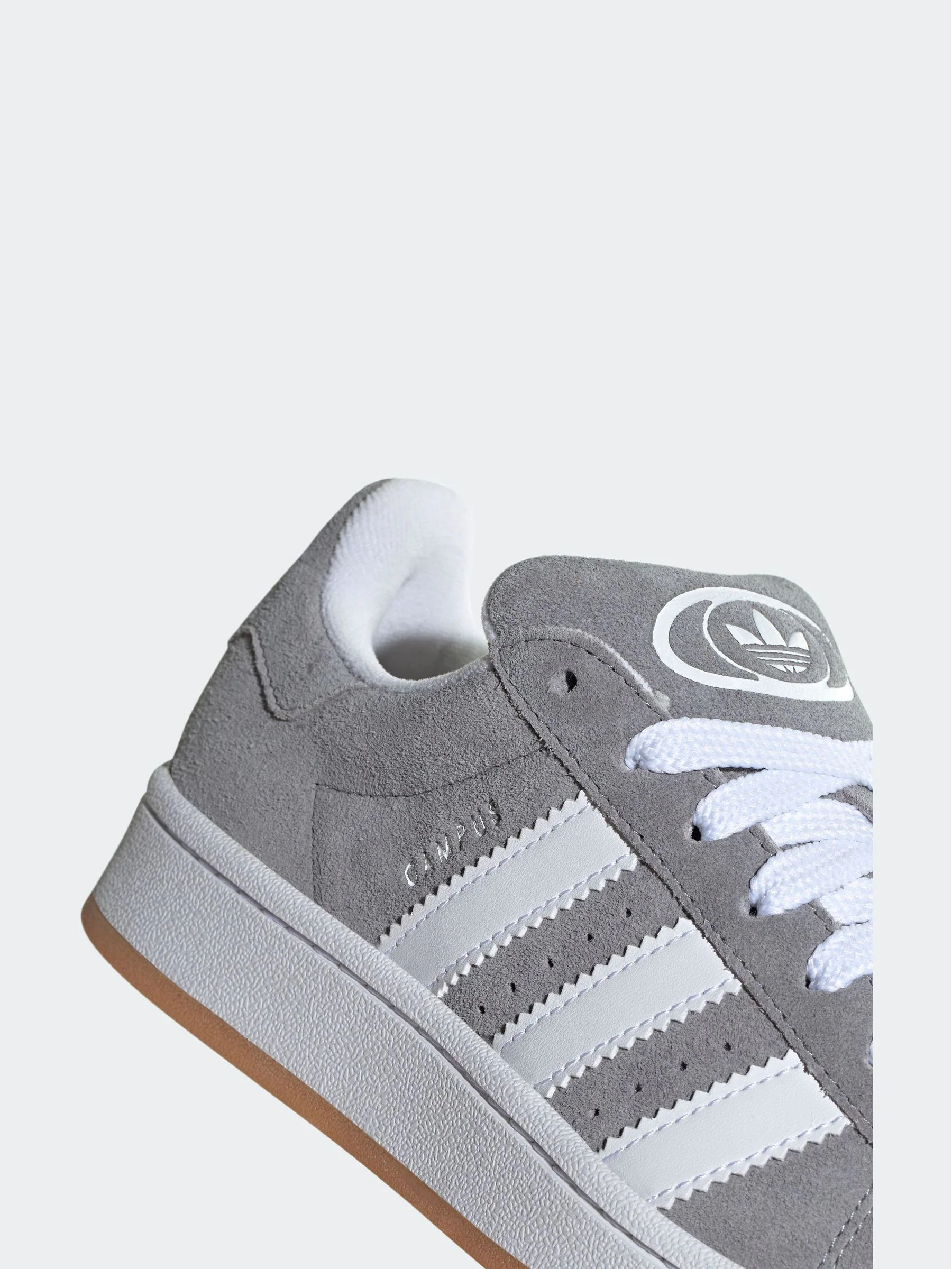 Grijs/wit - Adidas Originals Campus 00s Lace Junior sneakers