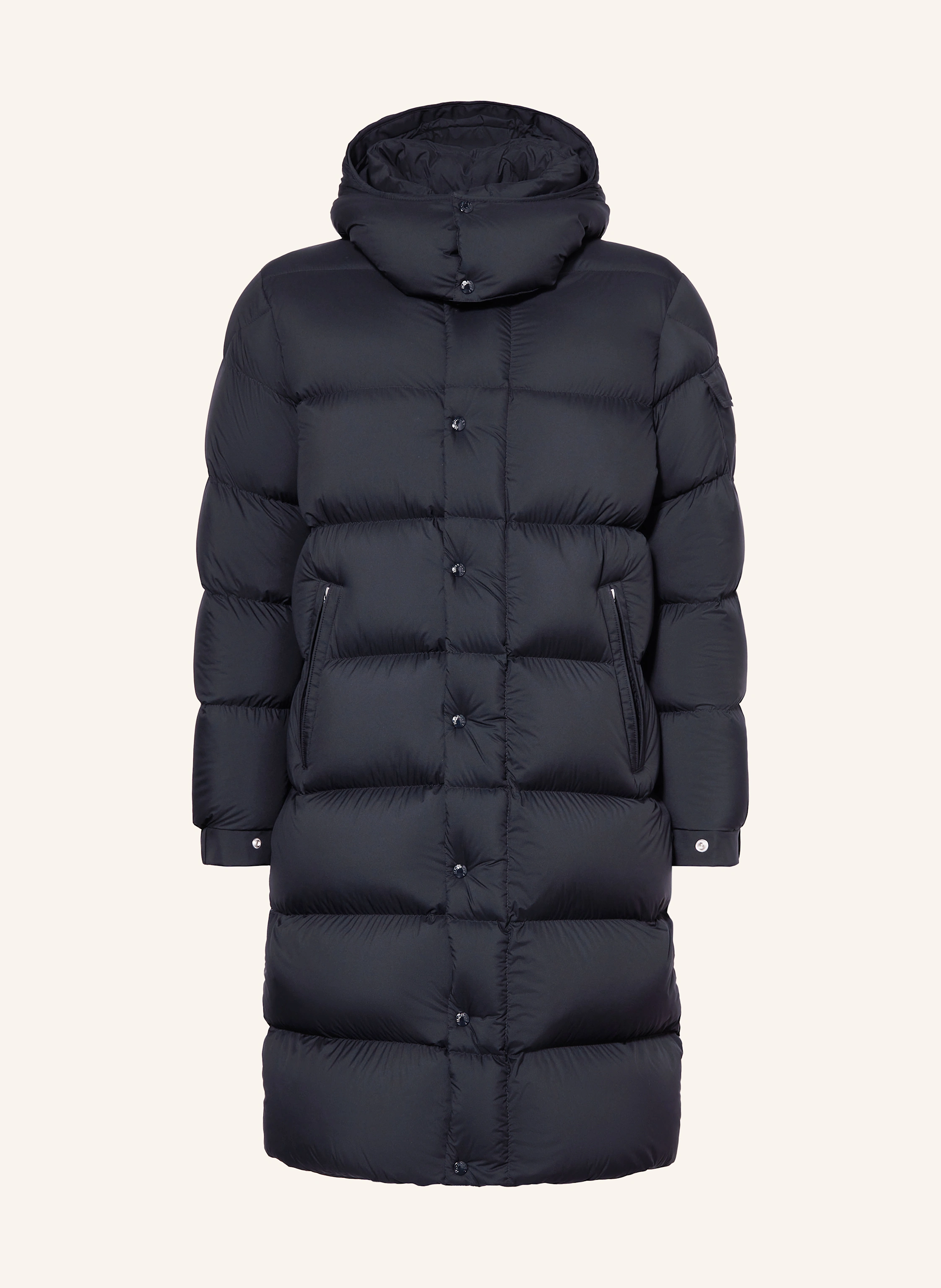 MONCLER Daunenmantel MISONET mit abnehmbarer Kapuze