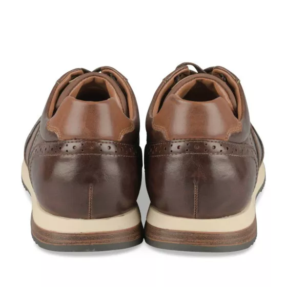 Baskets MARRON DENIM SIDE