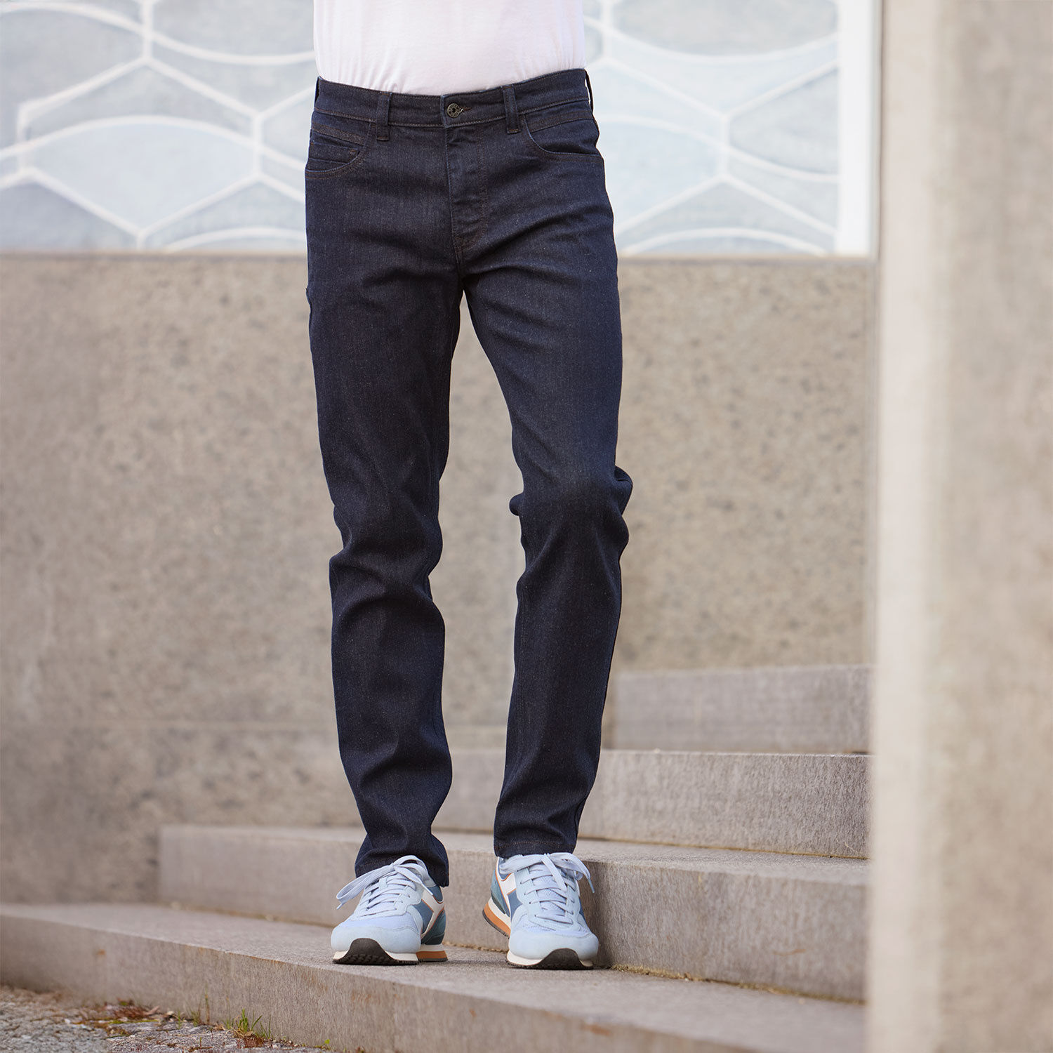 Basic Herren 5-Pocket Jeans