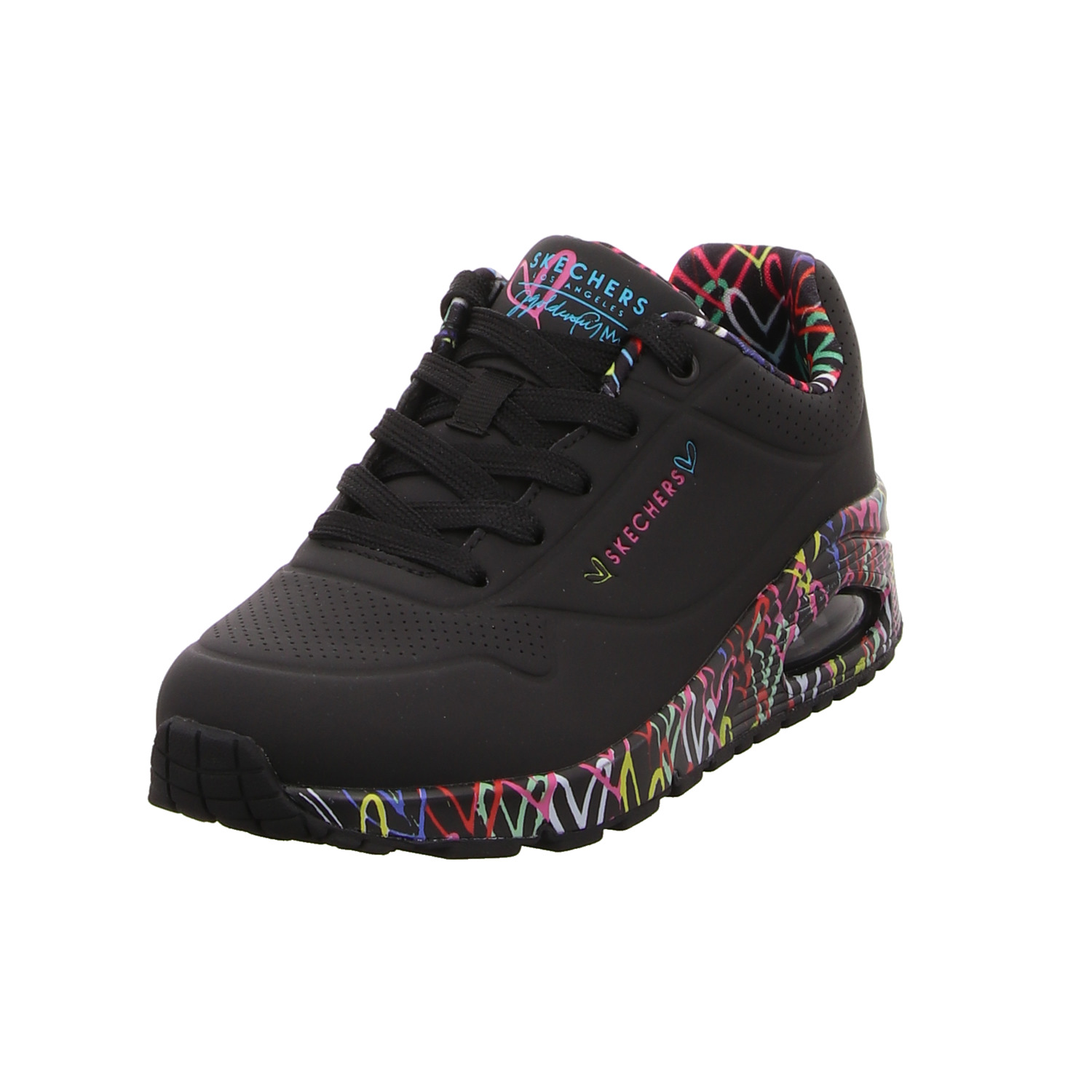 SKECHERS  Sneaker schwarz
