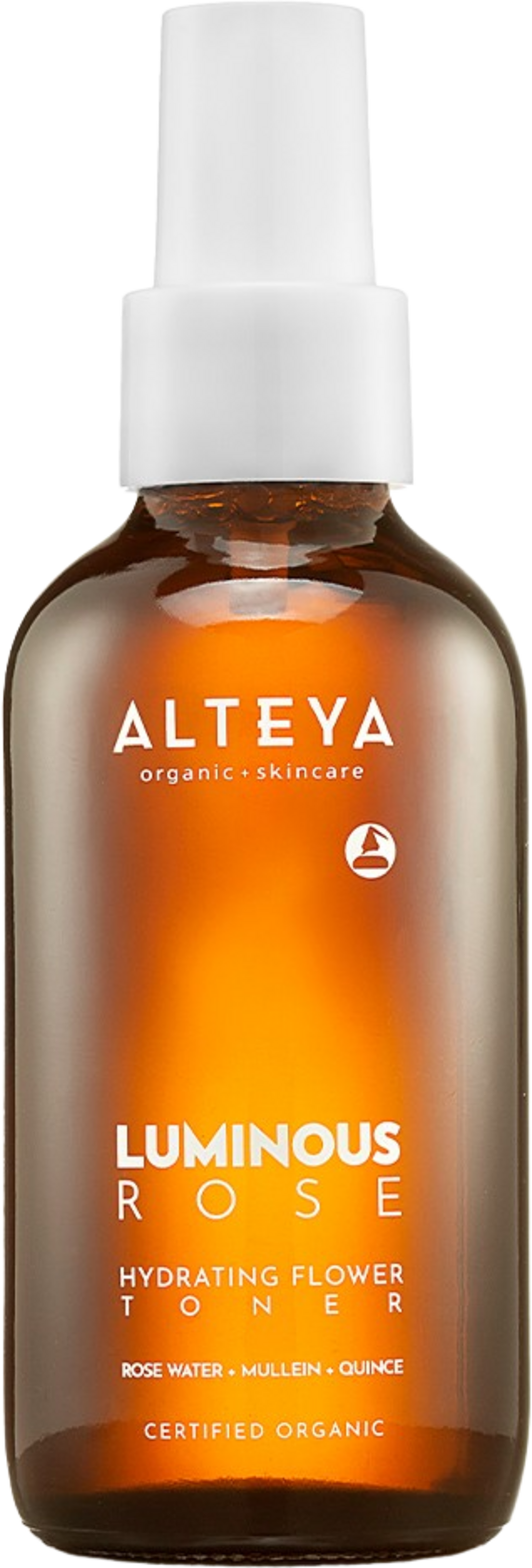Alteya Organics  Luminous Rose Hydrating Flower Toner, 120 ml