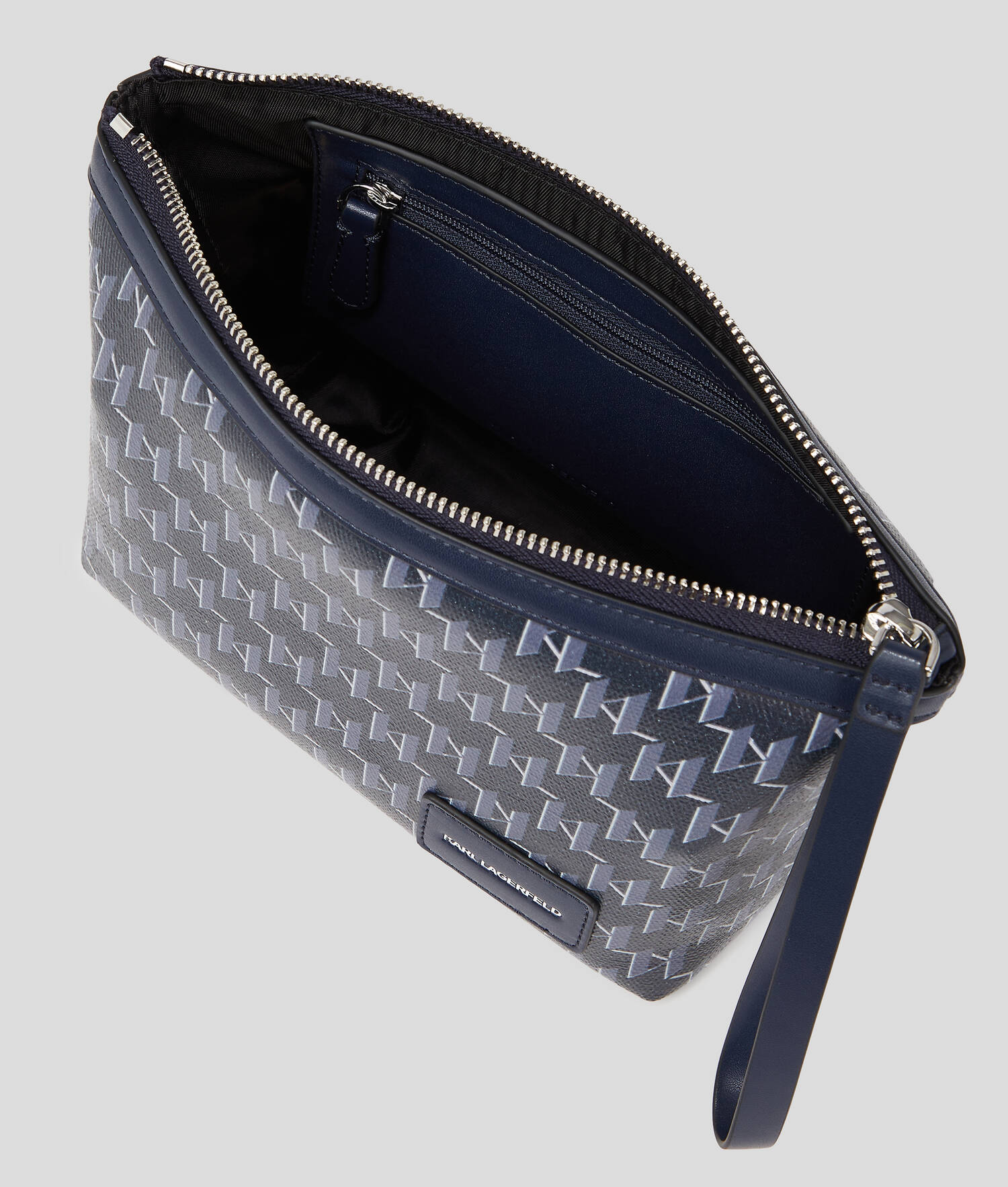 TROUSSE À MAQUILLAGE K/VOYAGE - Monogramme bleu marine