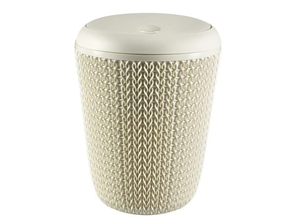 Curver vippbar avfallsbeholder 6L Creme (235057)