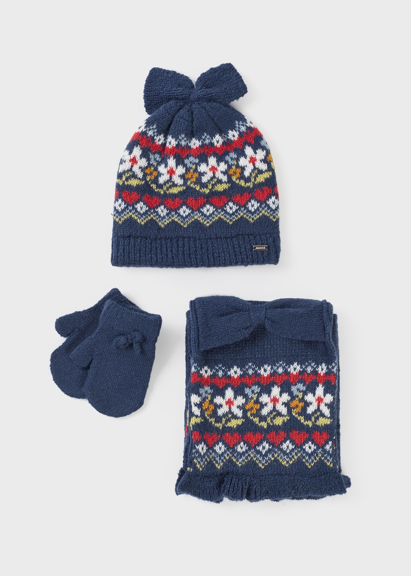 Conjunto de cortina de bebê de 3 peças