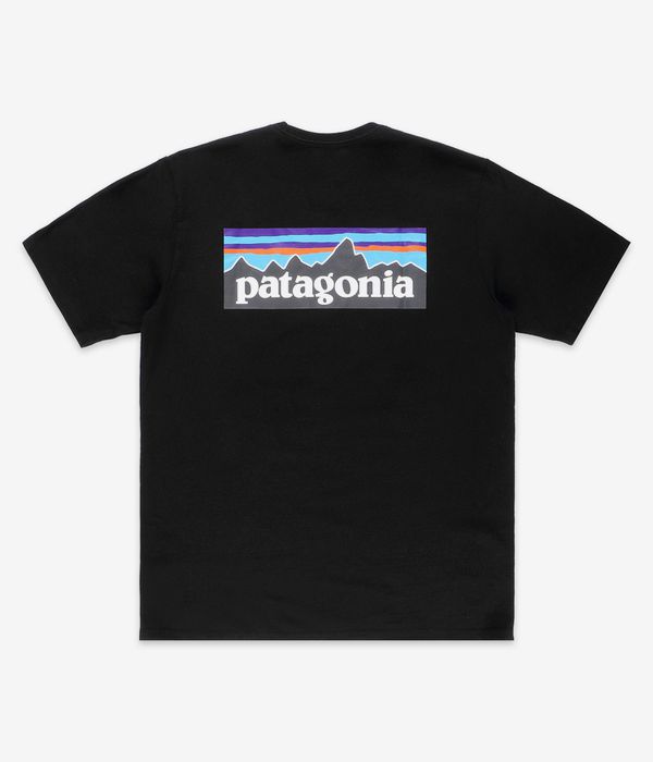 Patagonia P-6 Logo Responsibili T-Shirt (black 2)