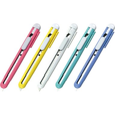 Cutter FA-120P, boîtier en plastique, couleurs pastel