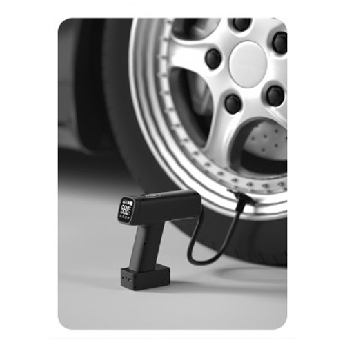 (6000mAh) 150 PSI Auto Luftkompressor Fahrrad Reifenpumpe Motorrad Luft Pumpe mit Powerbank Funktion / Kabel für Zigarettenanzünder
