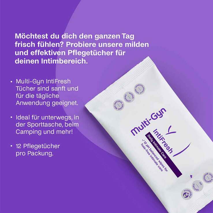 Multi-Gyn Intifresh Tücher, 12 St
