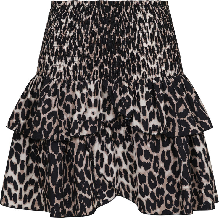 Neo Noir Carin R Leo Skirt Leopard
