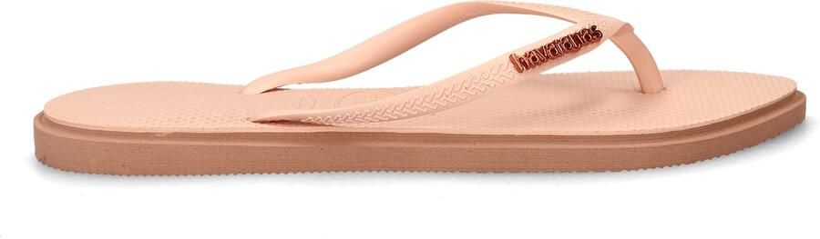 Havaianas Slim Point teenslippers lichtroze