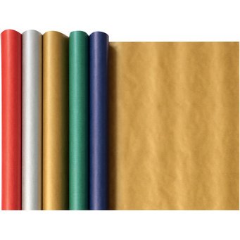 Papier cadeau de Noël 'Unicolor'