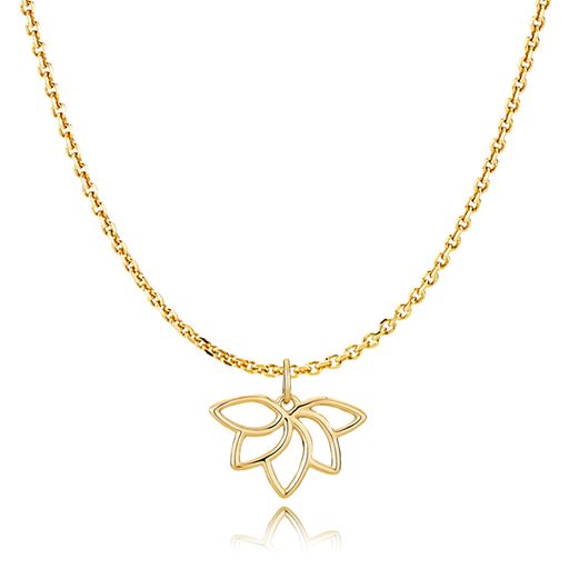 Izabel Camille Nigella Halskæde, Gold, 40-45 cm