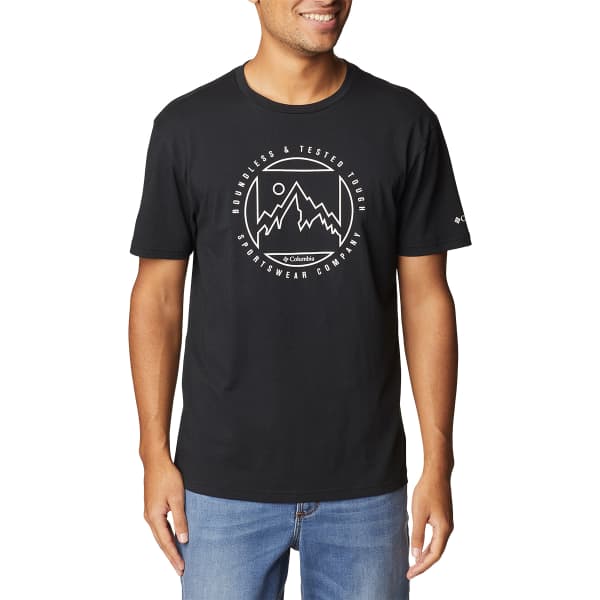 T-shirt COLUMBIA M RAPID RIDGE™ GRAPHIC TEE BLACK/BOUNDLESS/GRAPHIC