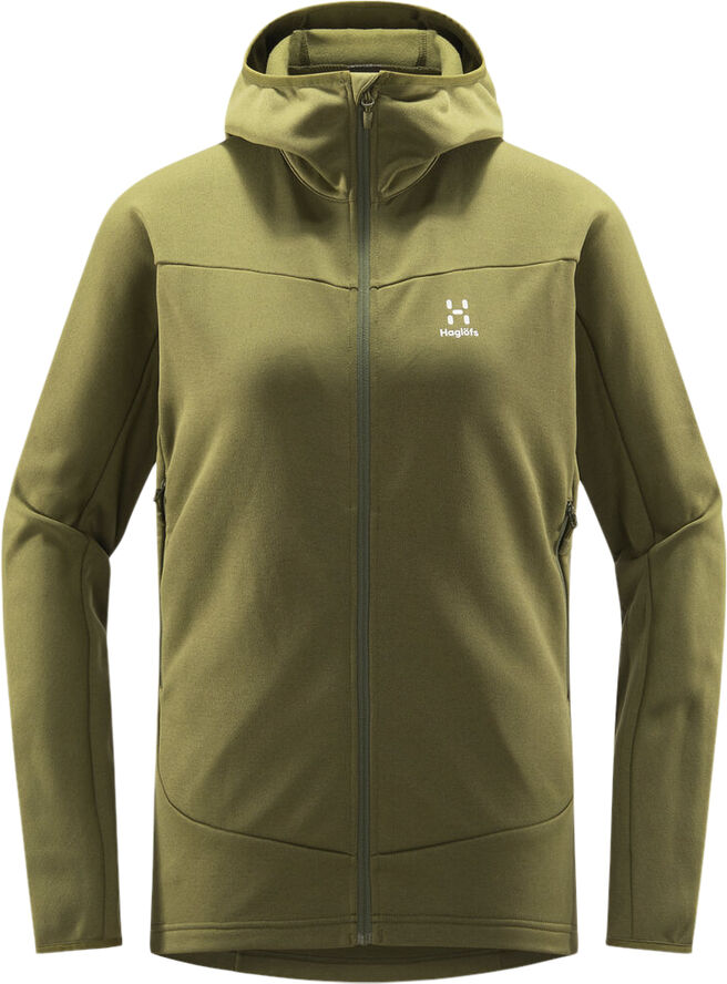 Haglofs Frost Mid Hood fleecetrøje Brun