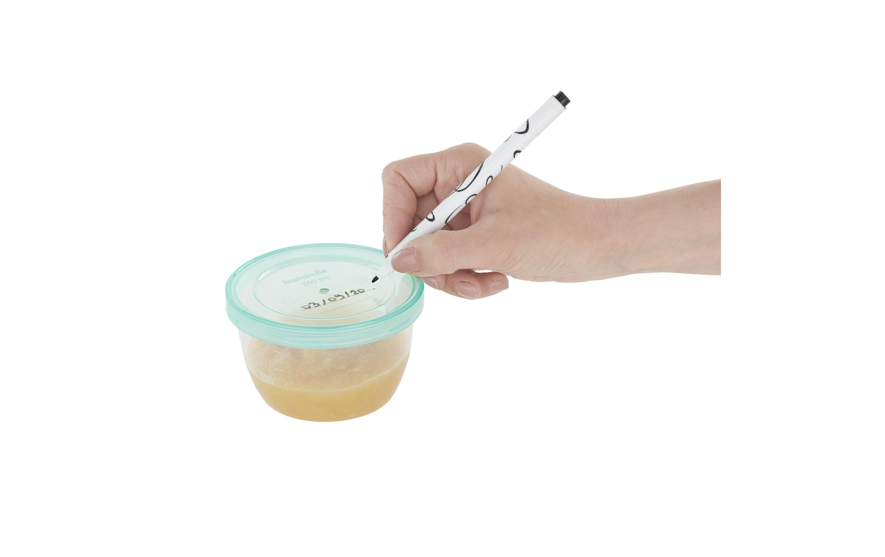 Nahrungsbehälter BadaBowls 5 Stück 250 mlBehälter Badabowls, 5 Stück 250 ml