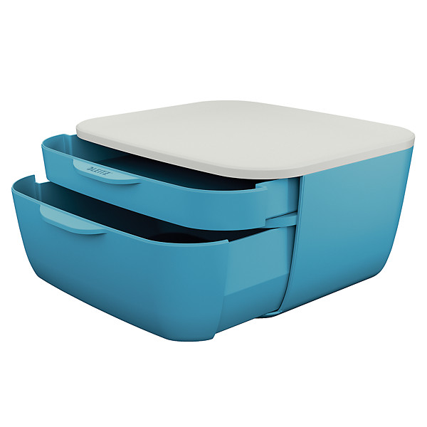 Bloc de classement Leitz Cosy coloris bleu