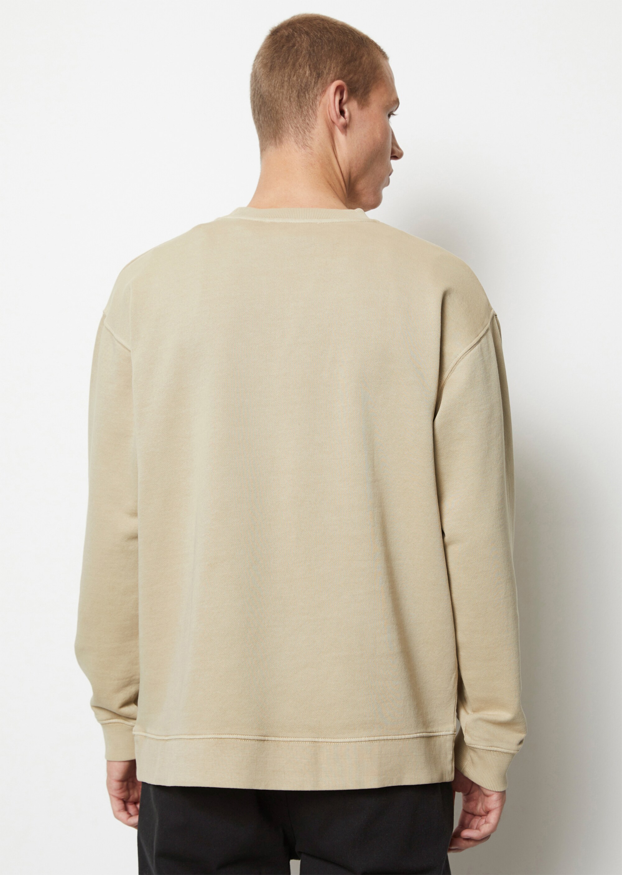 Sweatshirt relaxed aus reiner Bio-Baumwolle