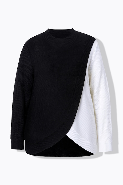 Pullver, A-Line, Colorblocking