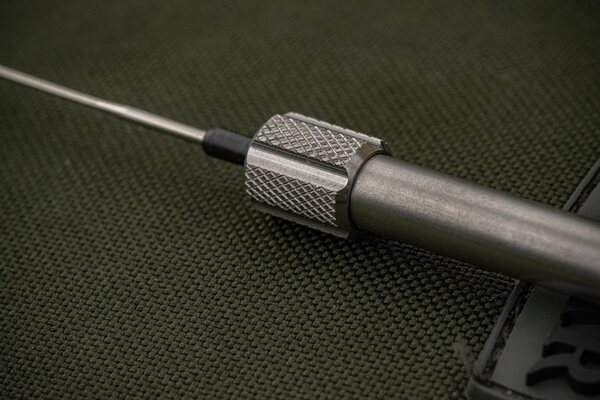 Aiguille à bouillettes Solar P1 Baiting Needle With Boilie Stop Dispenser