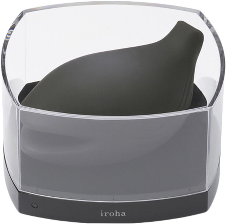 Iroha IROHA BY TENGA - YORU CLITORAL VIBRATOR BLACK Black