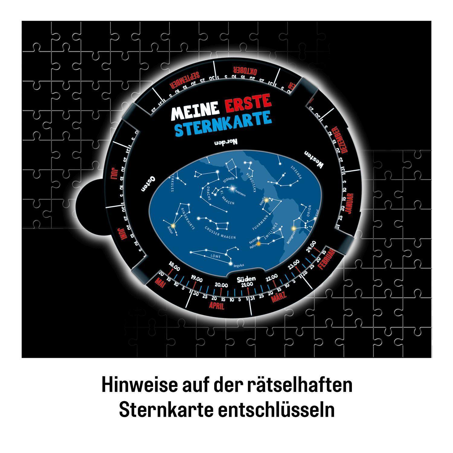 Krimipuzzle DIE DREI Kids DER GESTOHLENE STERN