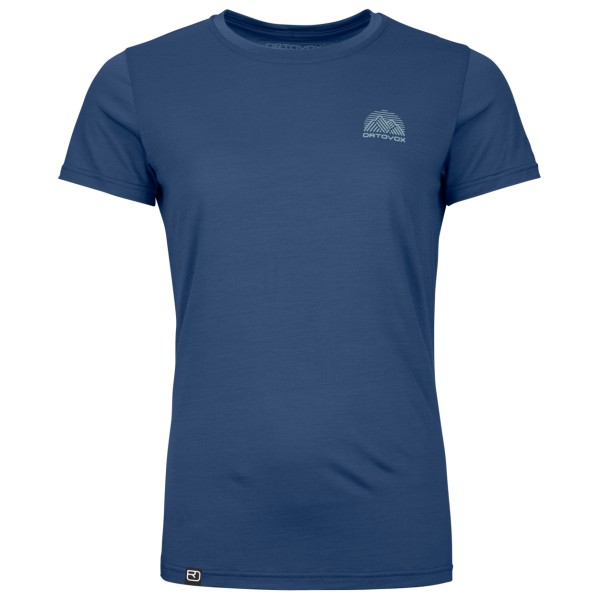Ortovox - Women's 120 Cool Tec Mountain Stripe T-Shirt - Haut en mérinos
