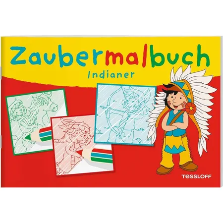 Tessloff Zaubermalbuch Indianer