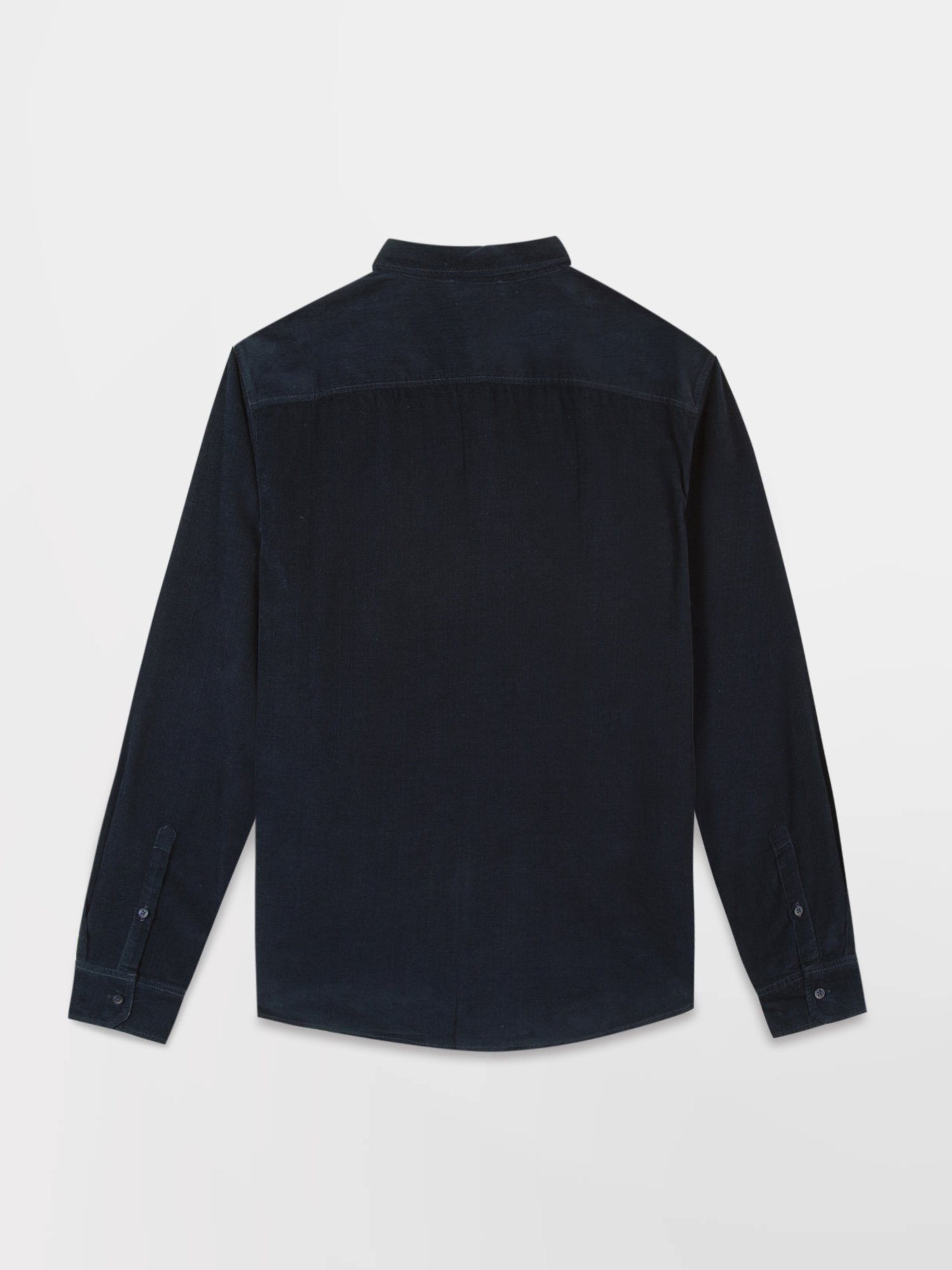 Chemise Homme Velours Côtelé Marine