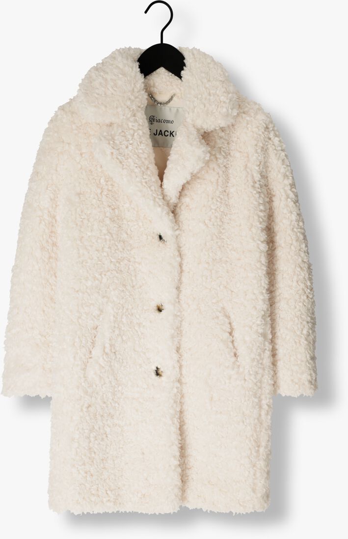 GIACOMO THE JACKET ecru giacomo the jacket faux fur jas 6612775