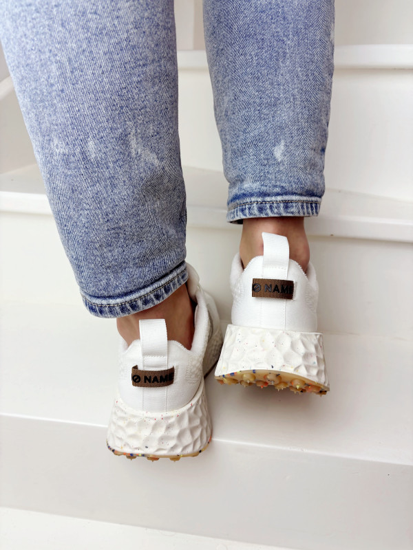 No Name - Sneakers CARTER FLY White/Grege
