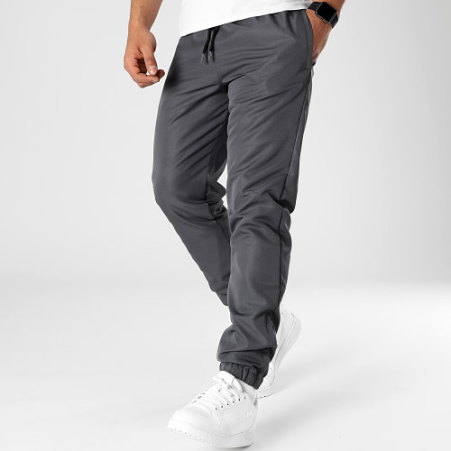 Lot De 2 Pantalons Jogging Diamant 1070510 Noir Gris Anthracite