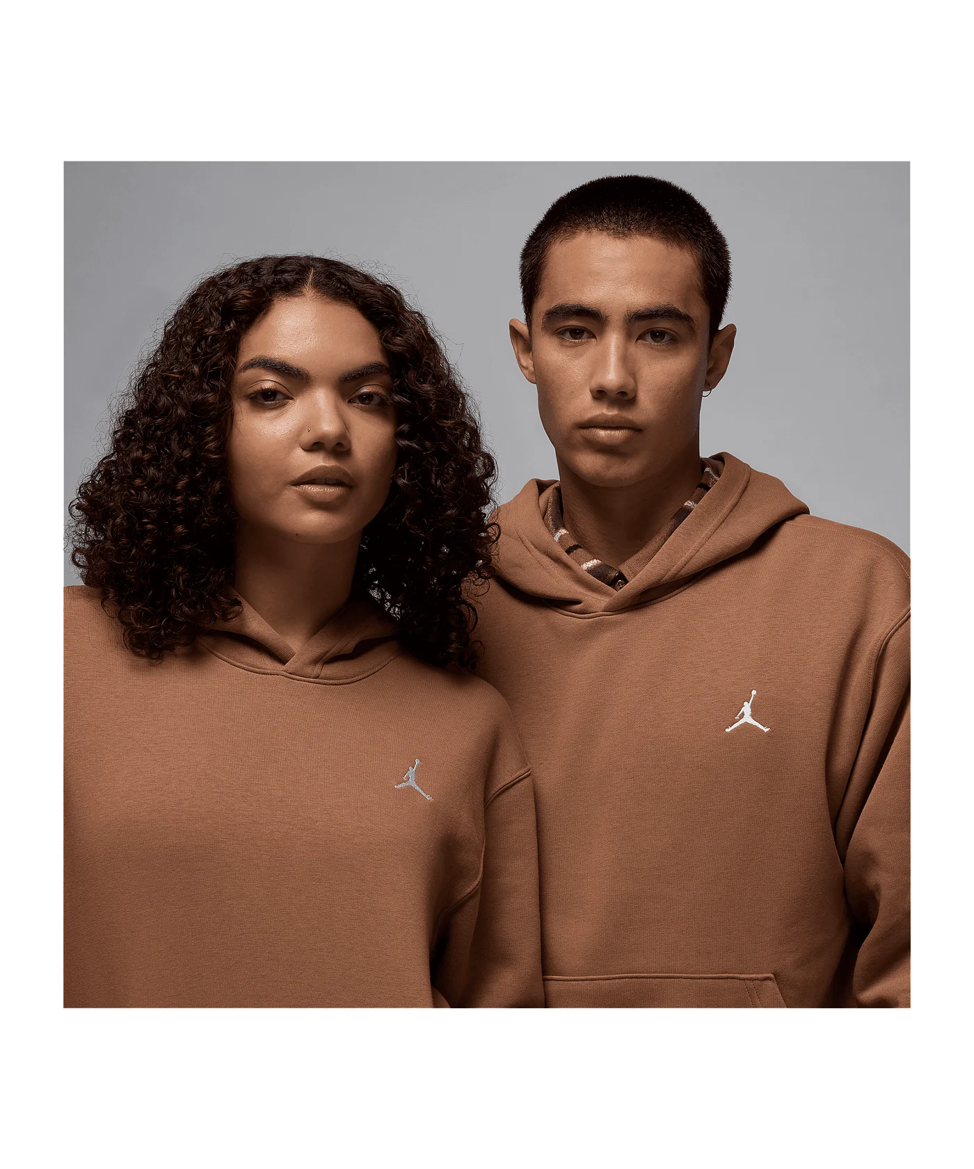 Jordan Brooklyn Fleece Hoody Braun F223