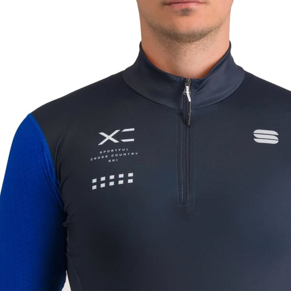 T-shirt ski de fond SPORTFUL SQUADRA JERSEY GALAXY BLUE/BRIGHT BLUE