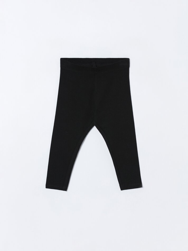 Conjunto com 2 Leggings Compridas Básicas - Rosa