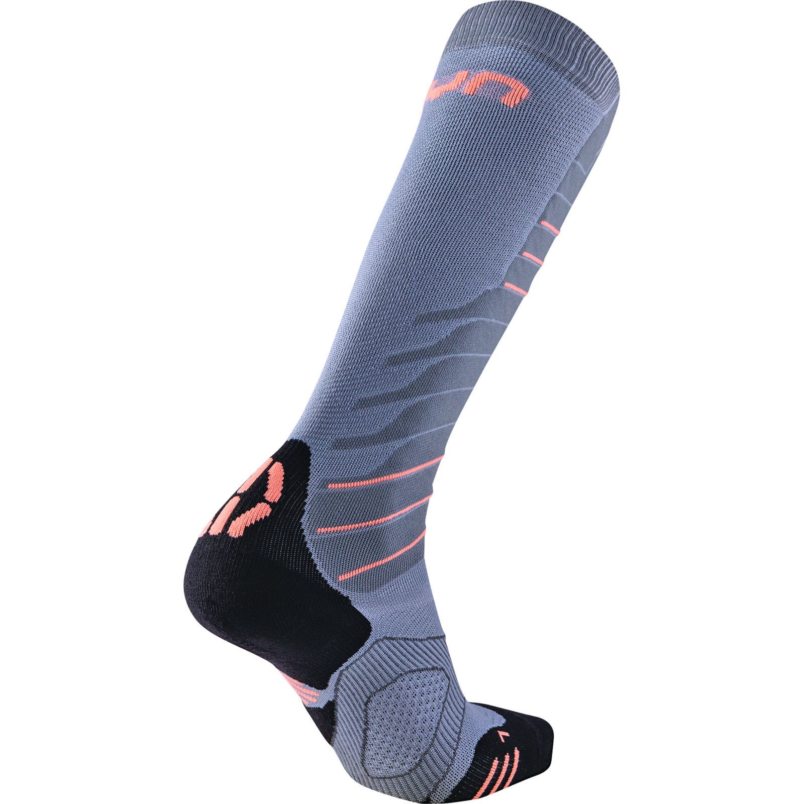UYN Damen-Skisocken Superleggera 35-36, grau