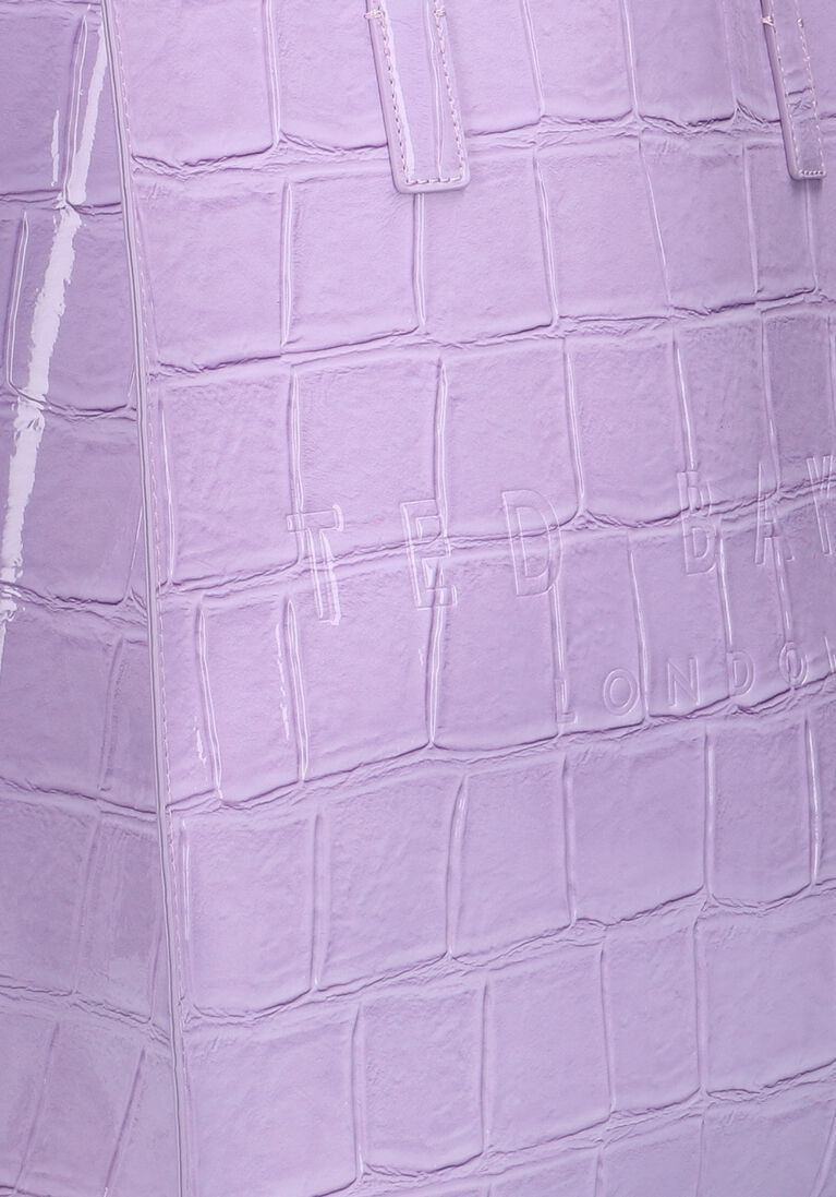 TED BAKER paarse ted baker shopper croccon