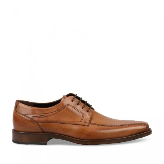 Derbies MARRON B-BLAKE CUIR