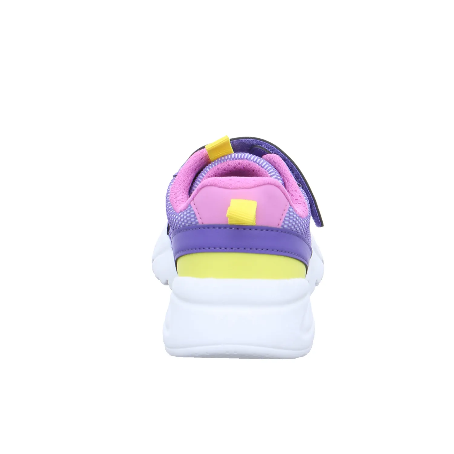 GEOX Kleinkinder-Halbschuh Klett Violette Textil  Sneaker