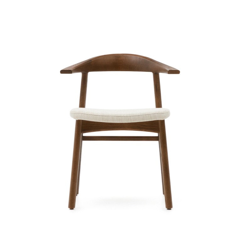 Kave Home Timons eetkamerstoel naturel, beige