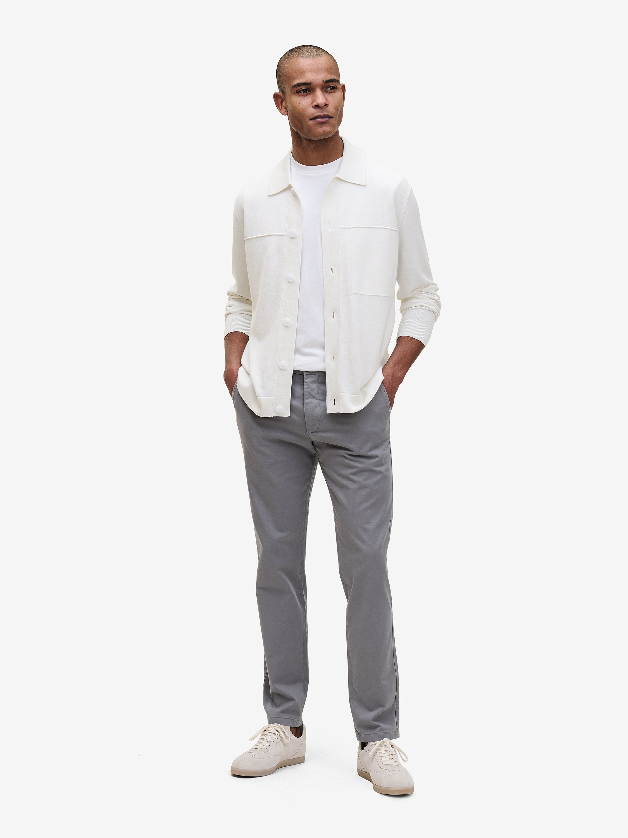 Diego Cotton Stretch PA90122-GRY