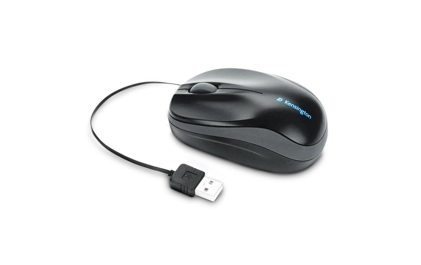 Mobile Maus Pro FitKabelgebundenen-Maus mit einziehbarem Kabel
