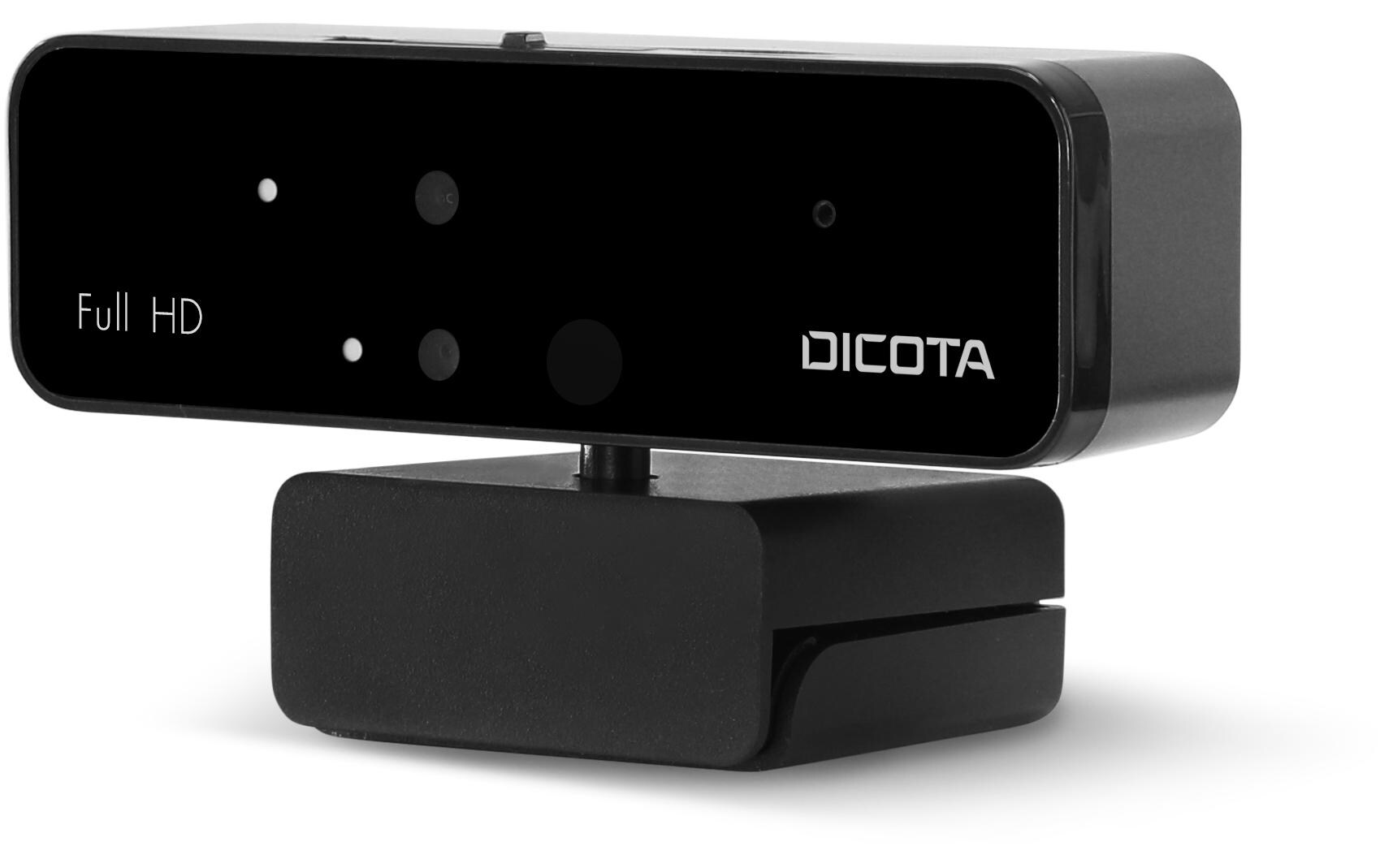 Webcam PRO Face RecognitionFull HD Webcam mit integrierten optischen und Infrarot-Sensoren Windows Hello